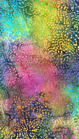 20% off Batiks - Rainbow Swirl