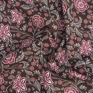 Kimberley Hind Folklore Bloom - Etched Floral Brown