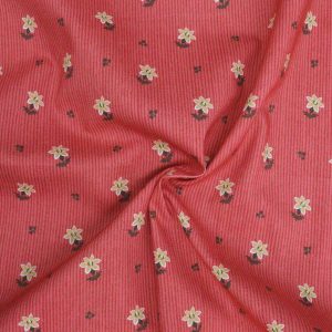 Kimberley Hind Folklore Bloom - Dusky Pink Posy Stripe