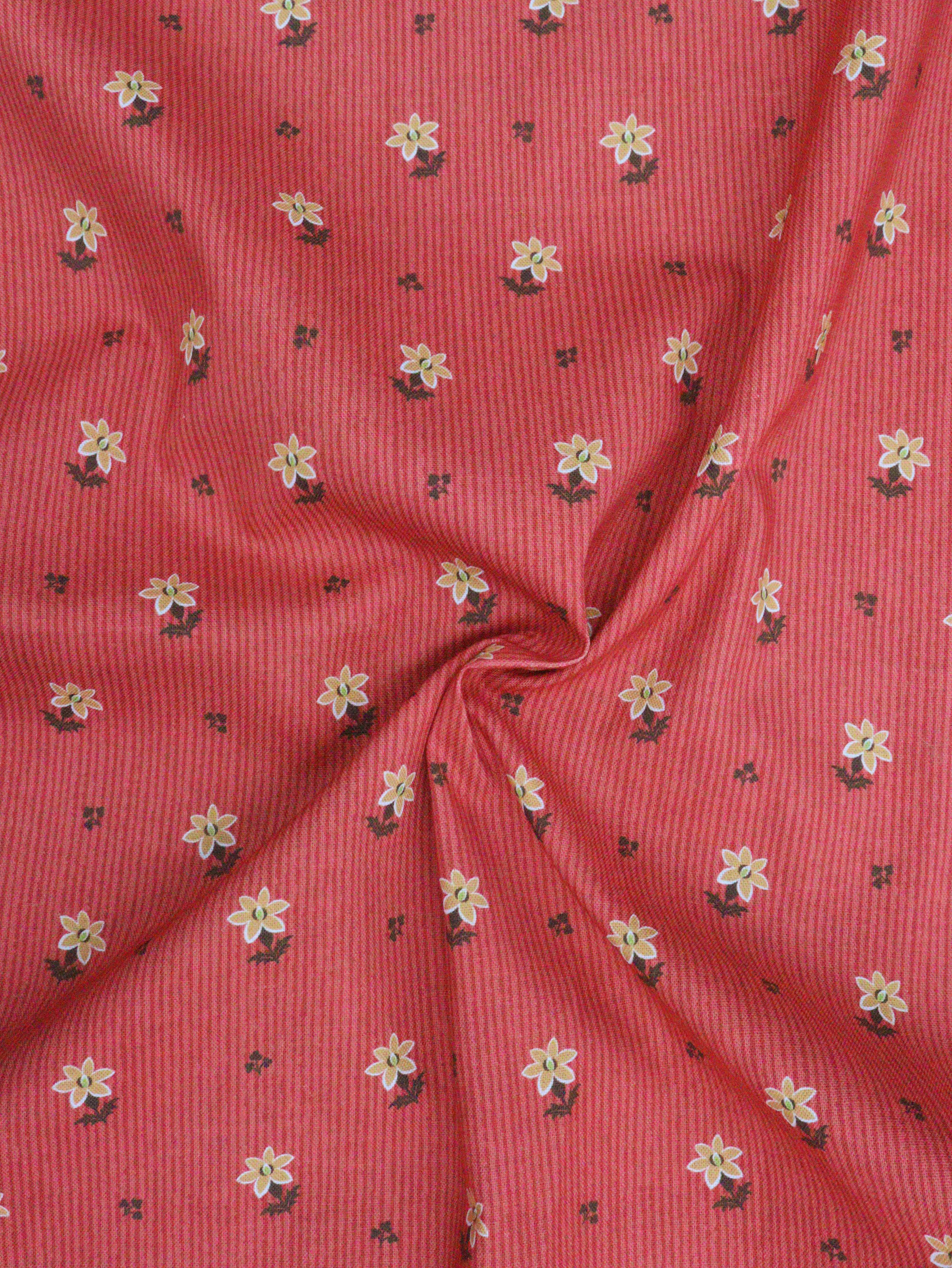 Kimberley Hind Folklore Bloom - Dusky Pink Posy Stripe