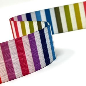 38mm Webbing - Rainbow Stripe