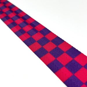 38mm Webbing - Checkerboard