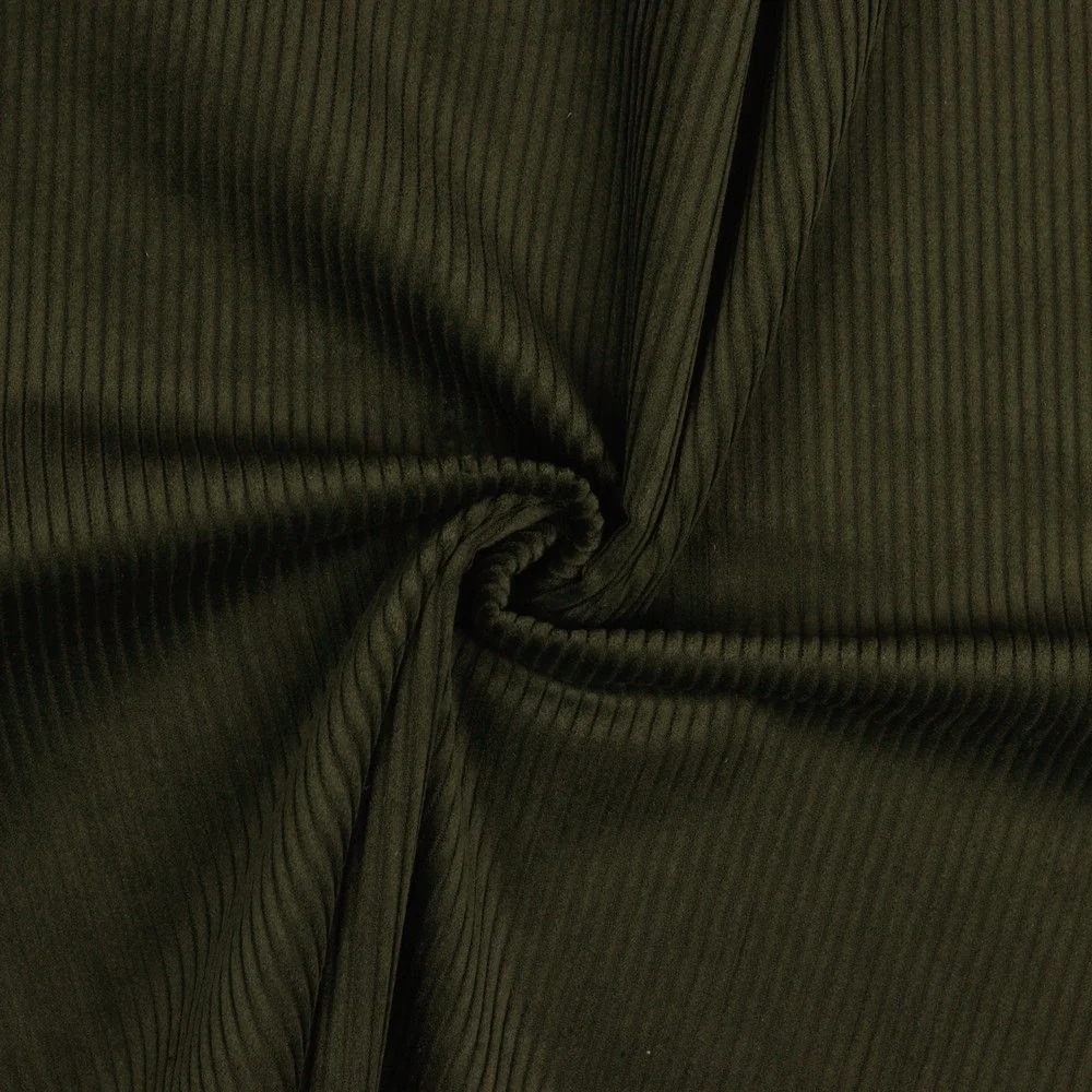 EOB Jumbo Corduroy - Olive Green - 1m piece