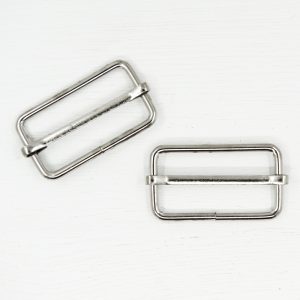 38mm Strap Adjuster - Pack of Two - Silver