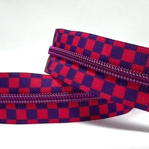 No.5 Zip - Checkerboard - 0.5m
