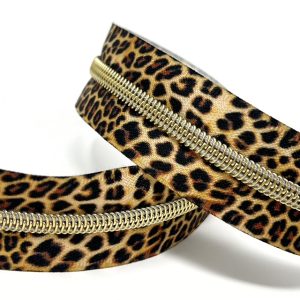 No.5 Zip - Leopard- 0.5m