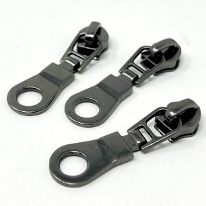 No.5 Zip Slider - Pack of Two - Gunmetal