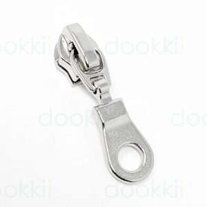 No.5 Zip Slider - Pack of Two - Silver