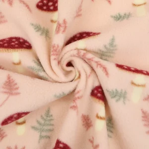 Polar Fleece - Toadstools Blush