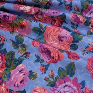 Robert Kaufman Fabrics - Chelsea Bloom Blue