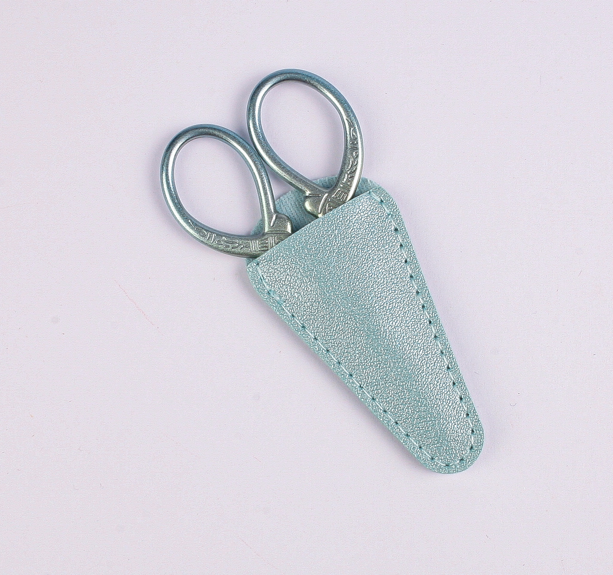 Ornate Stainless Steal Embroidery Scissors - Blue - Image 2