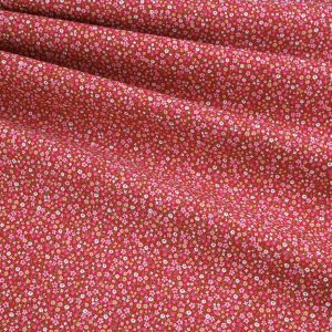 Sevenberry Fabrics Cotton Printed Broad Cloth - Fuchsia Red