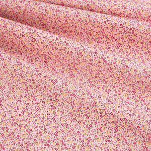 Sevenberry Fabrics Cotton Printed Broad Cloth - Light Pink Floral
