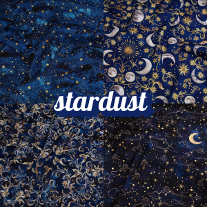 Robert Kaufman Fabrics - Stardust 4 Fat Quarter Pack