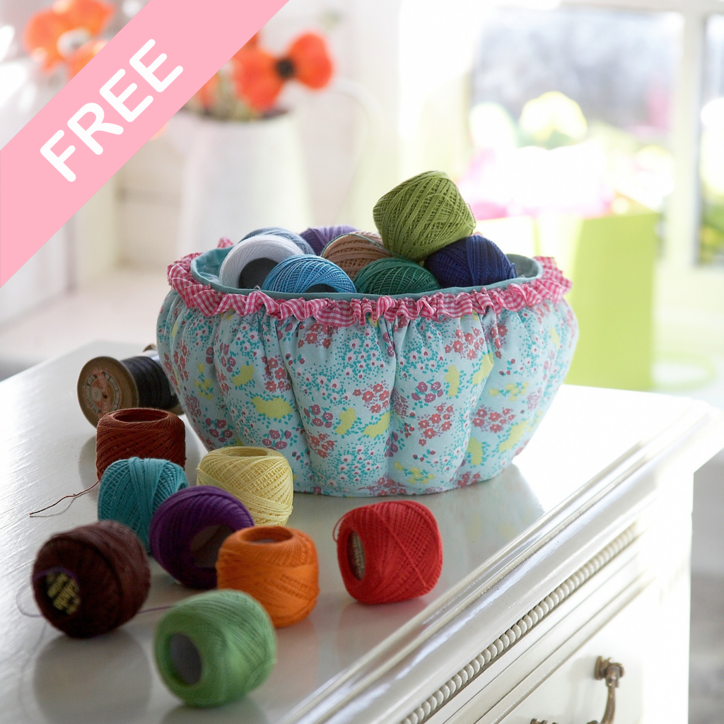 DIY Fabric Bowl with Fat Quarters: Quick Sewing Project