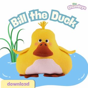 The Chumleys! - Bill the Duck - Sewing Pattern - Download