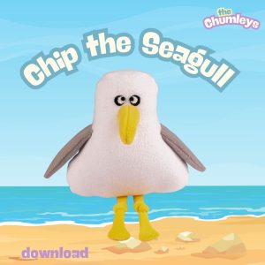 The Chumleys! - Chip the Seagull - Sewing Pattern - Download