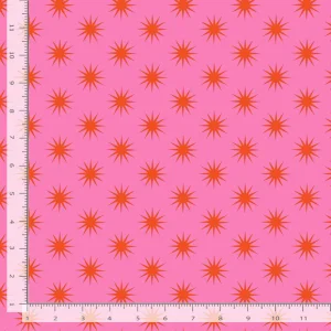 Azalea Stars - Pink and Orange