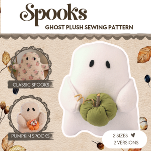Spooks the Ghost Sewing Pattern PDF Download