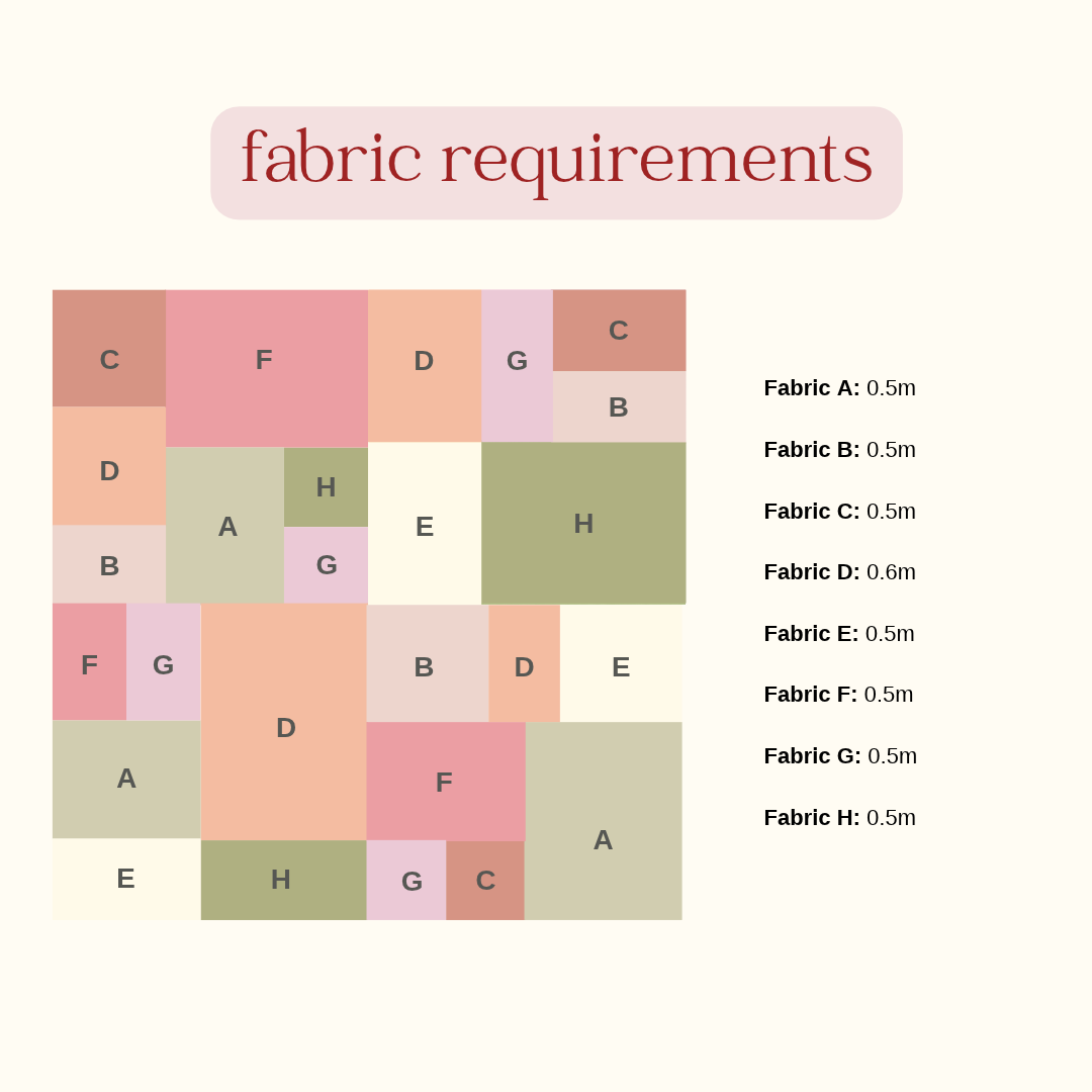 Big Block Quilt Pattern - PDF Download - Image 3