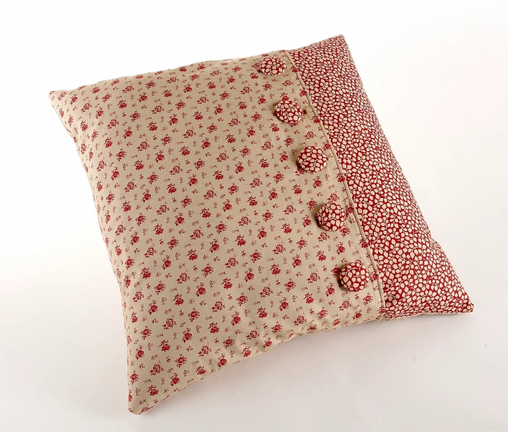 Envelope pillow cover sales with button