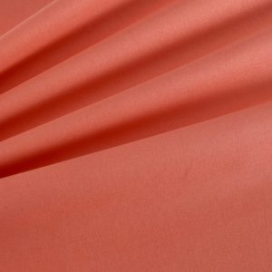 Plain Cotton - Coral Red