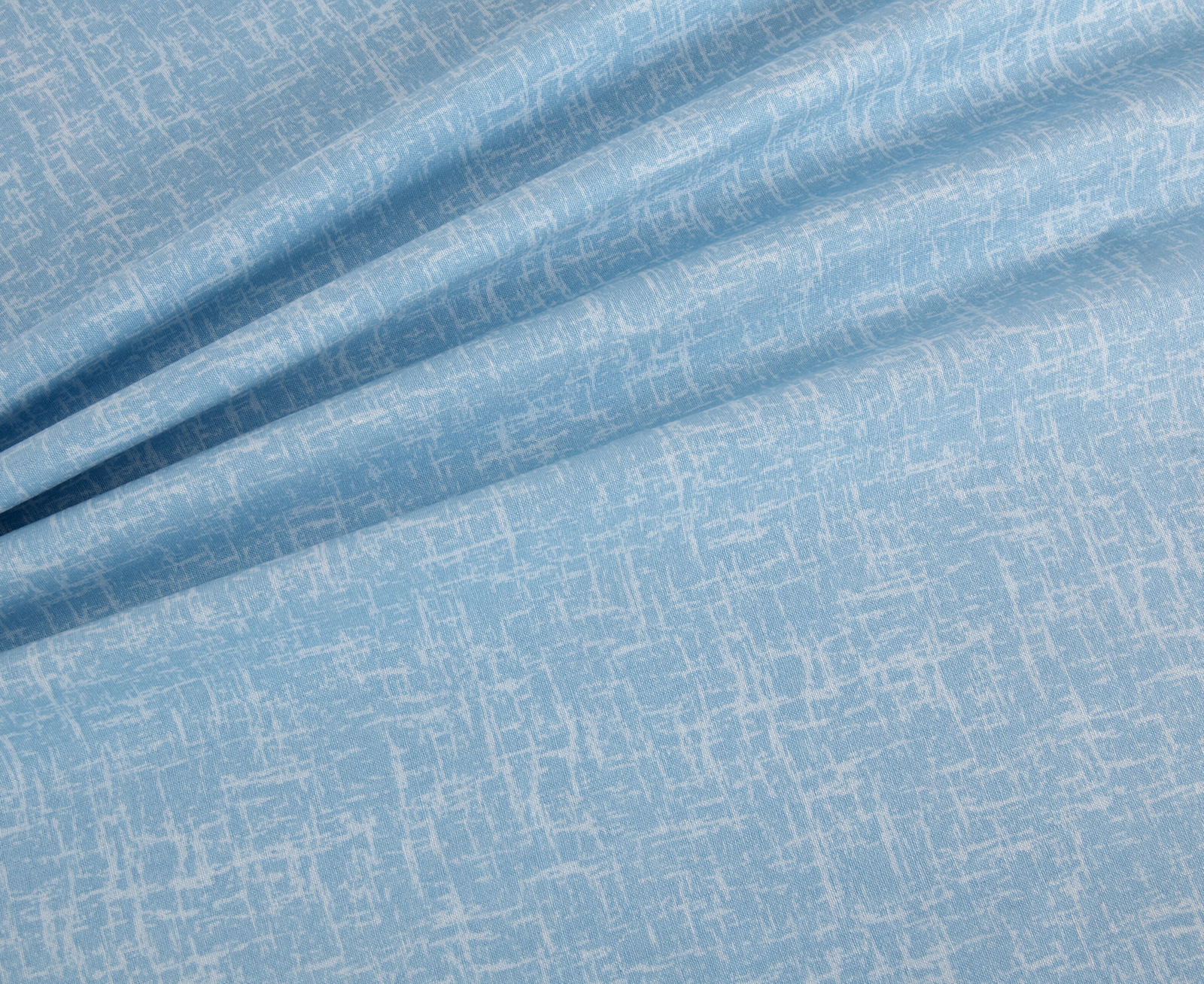 Bright Blue Textured Blender Fabric (price per half metre)
