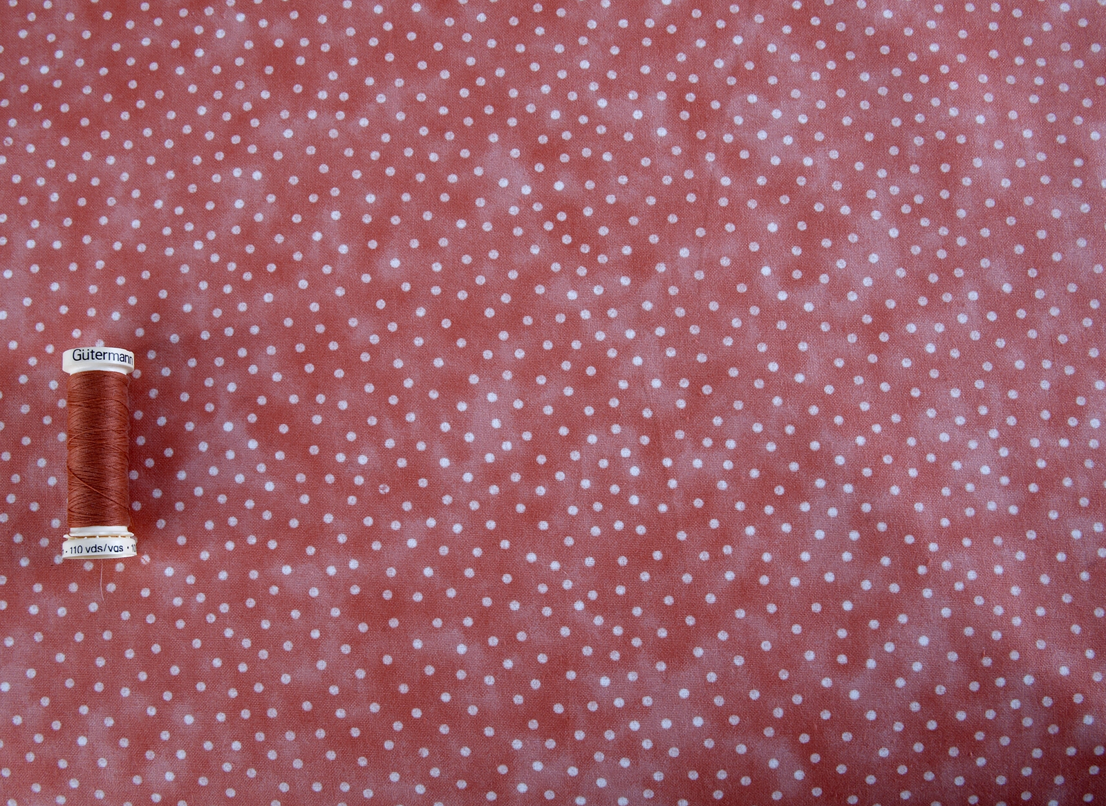 Spot Coral Textured Blender Fabric (price per half metre)