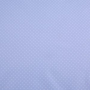 Pale Blue Pin Spot Cotton