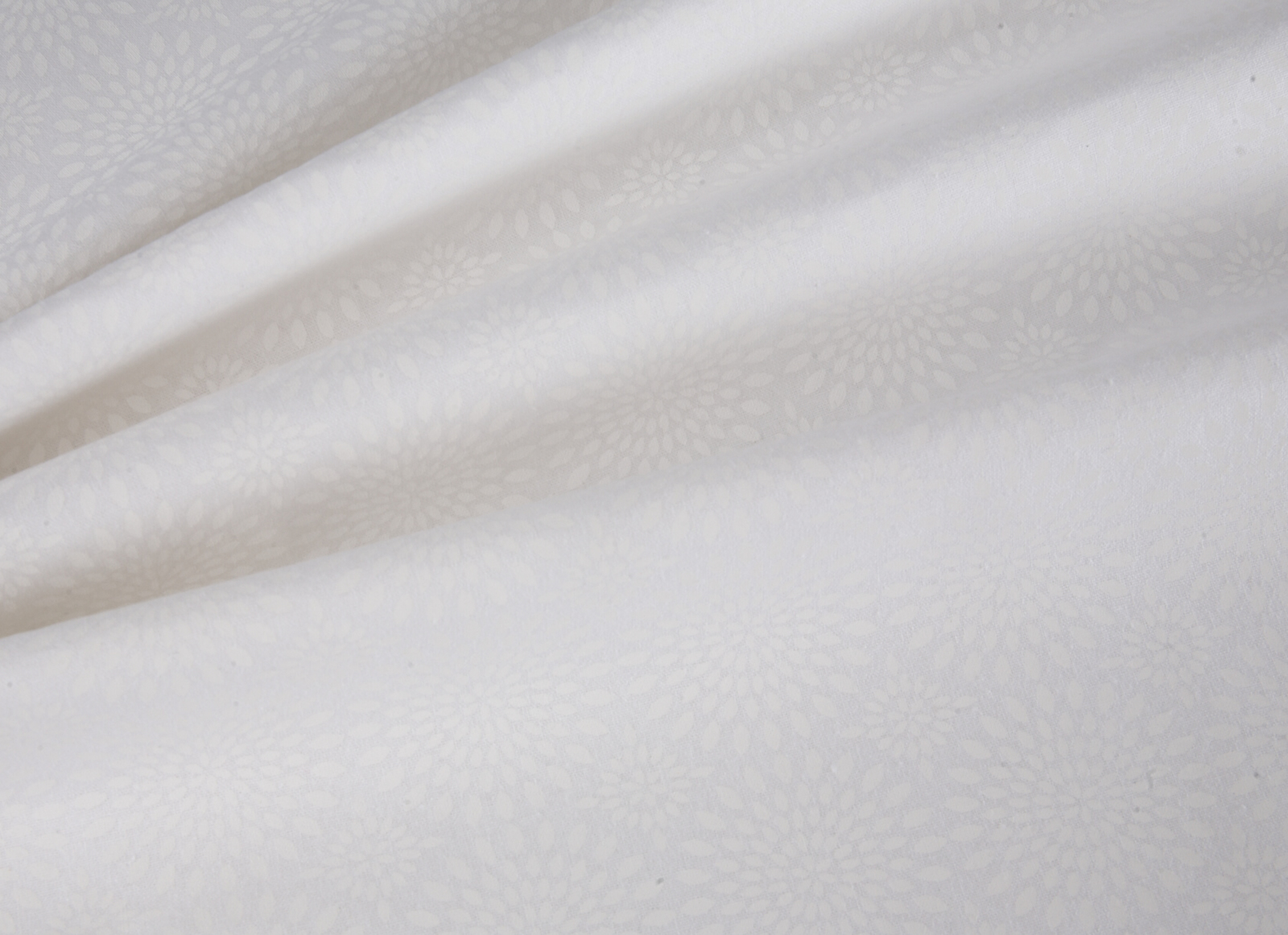 Essential Sunburst - White Fabric