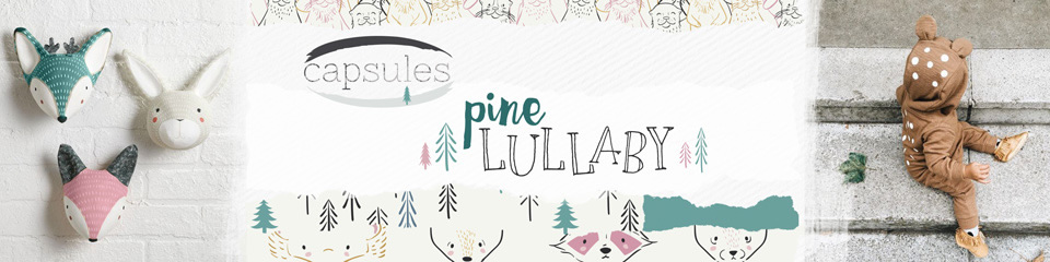 Pine Lullaby - Little Things Panel by Art Gallery Fabric