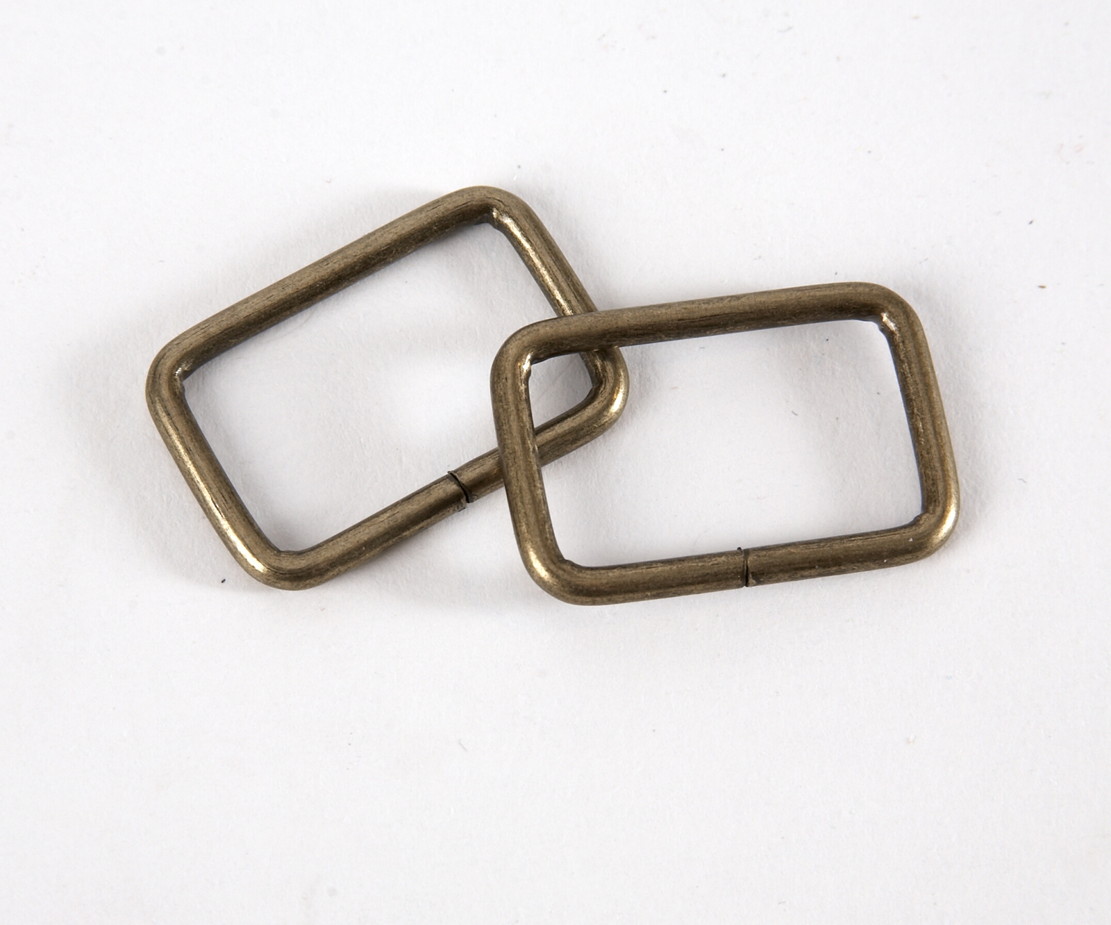 2 x 1 " Rectangle Rings - Bronze
