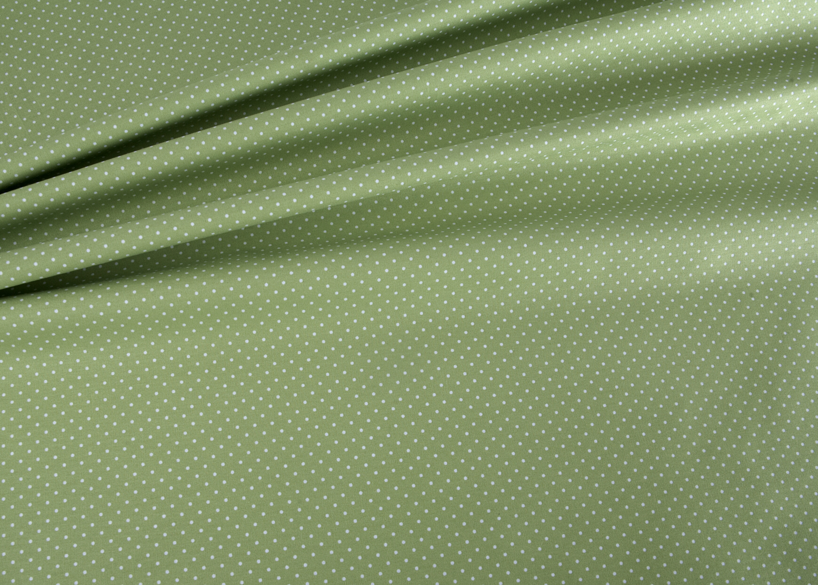 Green Pin Spot Cotton