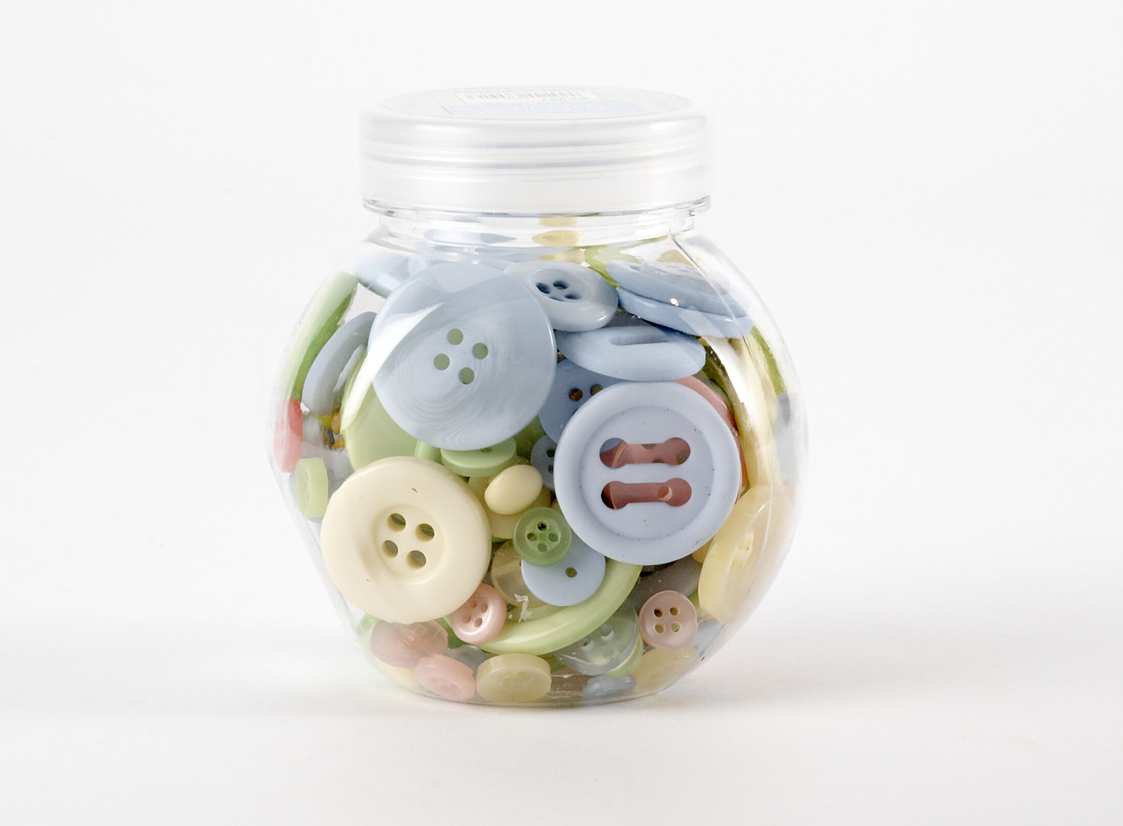 Jar of Buttons - Pastels