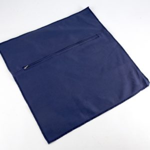 Cushion Back with Zip - Navy 45 x 45cm (18 x 18in)