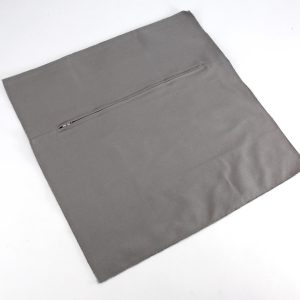 Cushion Back with Zip - Grey 45 x 45cm (18 x 18in)