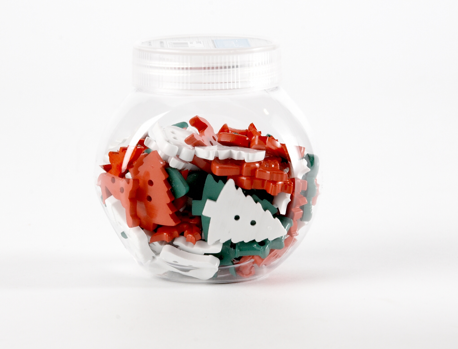 Jar of Buttons - Christmas