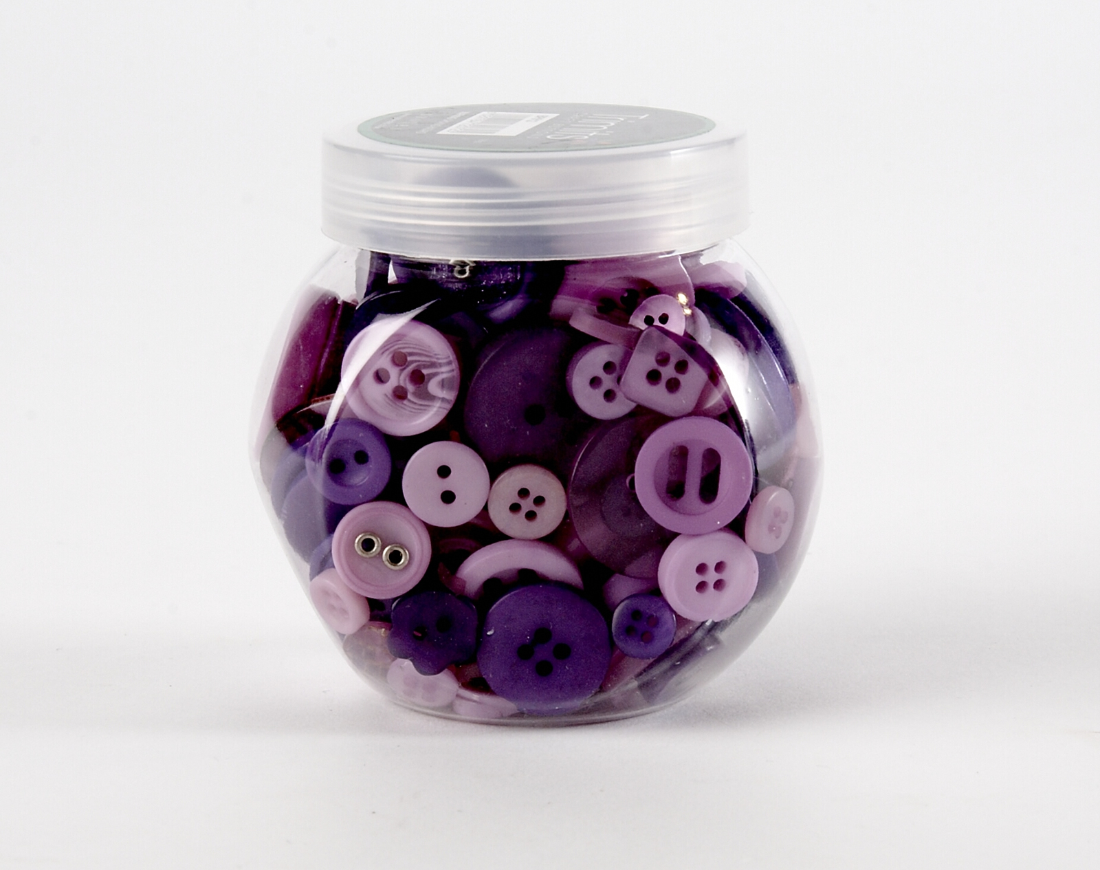 Jar of Buttons - Purple