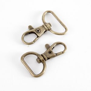 10x 1" Swivel Clasps - Bronze