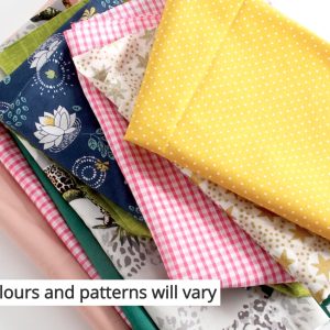 Mixed Fabric Bags 400g - Mixed Colours