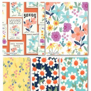Grow Where You Are Planted - 5 Fat Quarter Pack