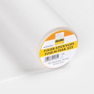Vlieseline Fuse-n-tear 322 White (1m x 90cm wide)