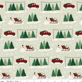 Riley Blake Christmas Traditions - Cars