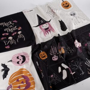 Sweet Haunting Panel from Spooky 'n' Sweeter - Art Gallery Fabrics Halloween Fabric
