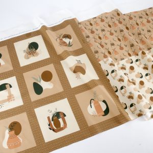 Terracotta Fabric Panel By Kimberley Hind