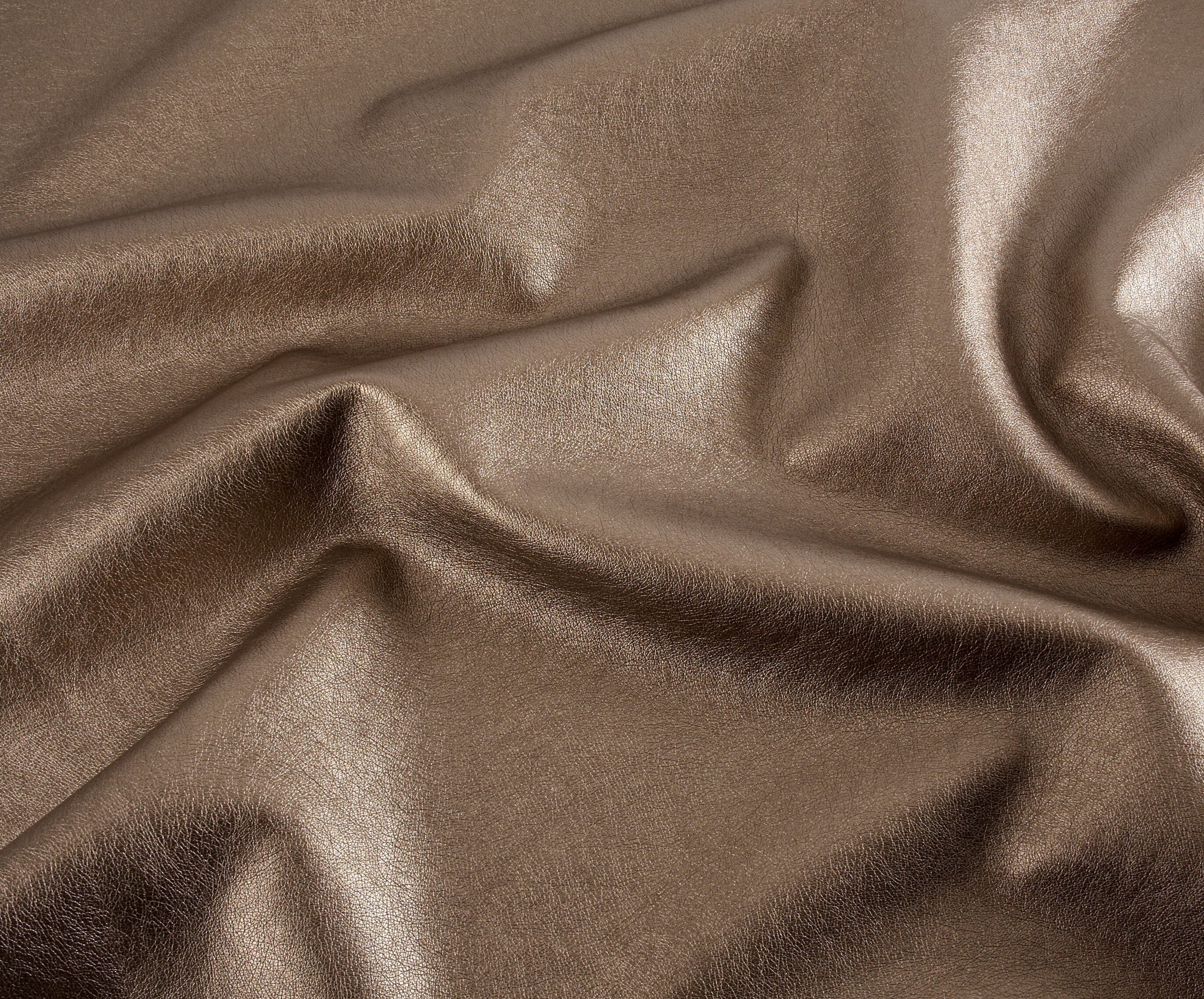 Faux Leather - Metallic look Copper super soft - Half Metre Piece