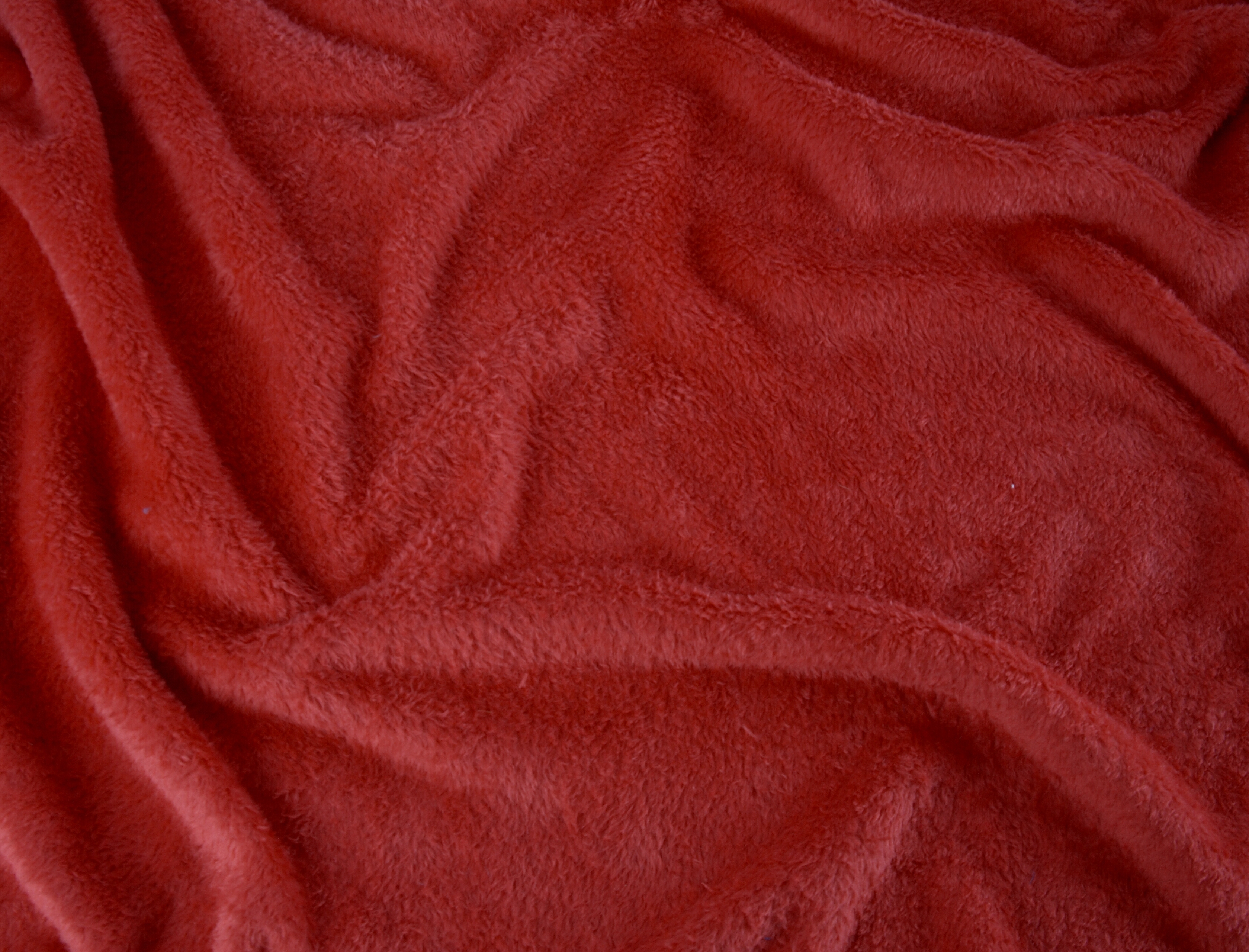 Soft Cuddle Fleece - Red