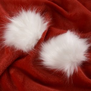 twin pack of 3" pom-poms
