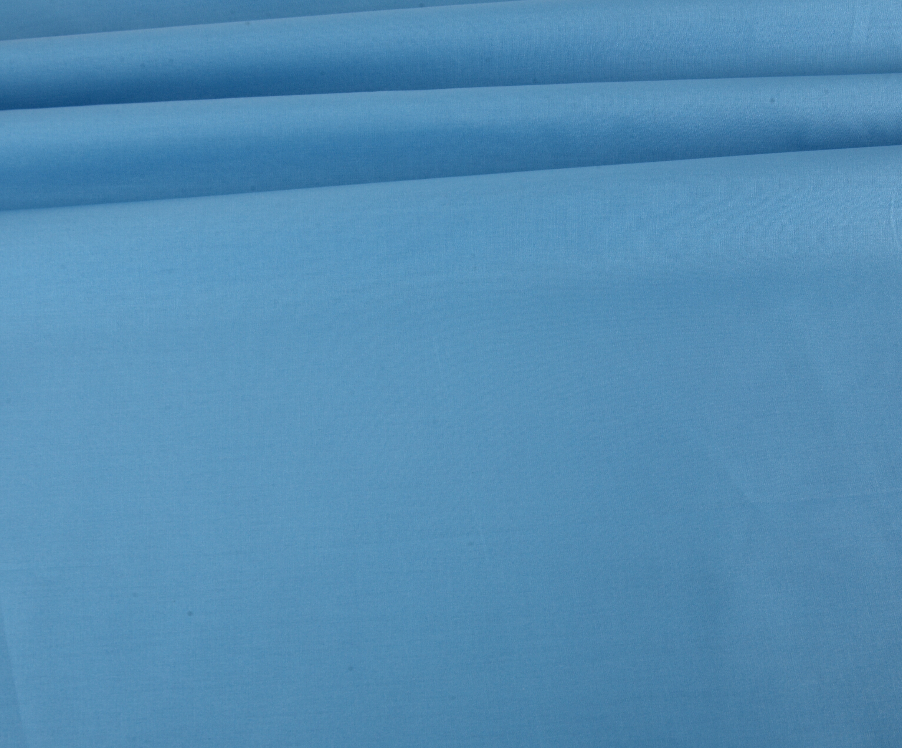 Plain Cotton Poplin - Bright Turquoise Blue