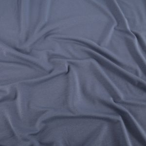 Plain Viscose Jersey - Denim Blue